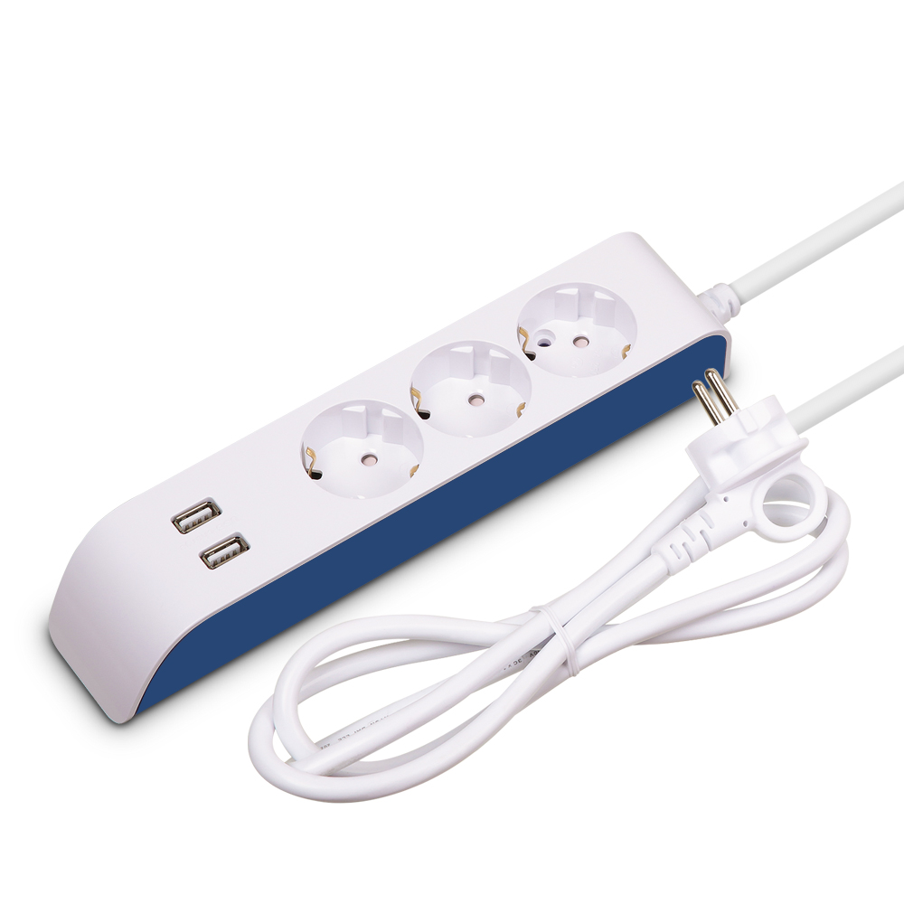 접지 멀티탭 3구 1.5M USB멀티탭 2구 국산 현대하이탭