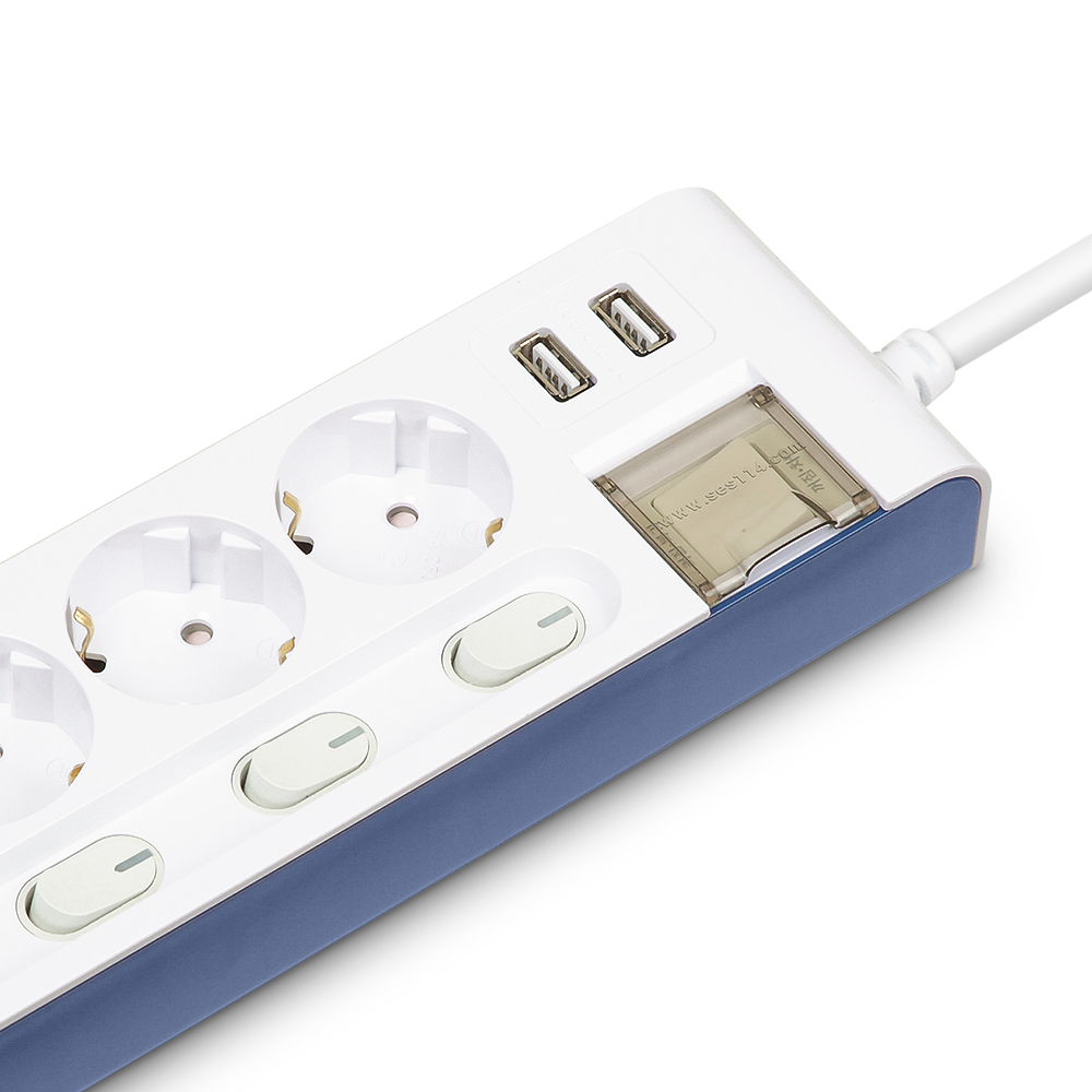 개별 멀티탭 4구 1.5M USB멀티탭 2구 국산 현대하이탭