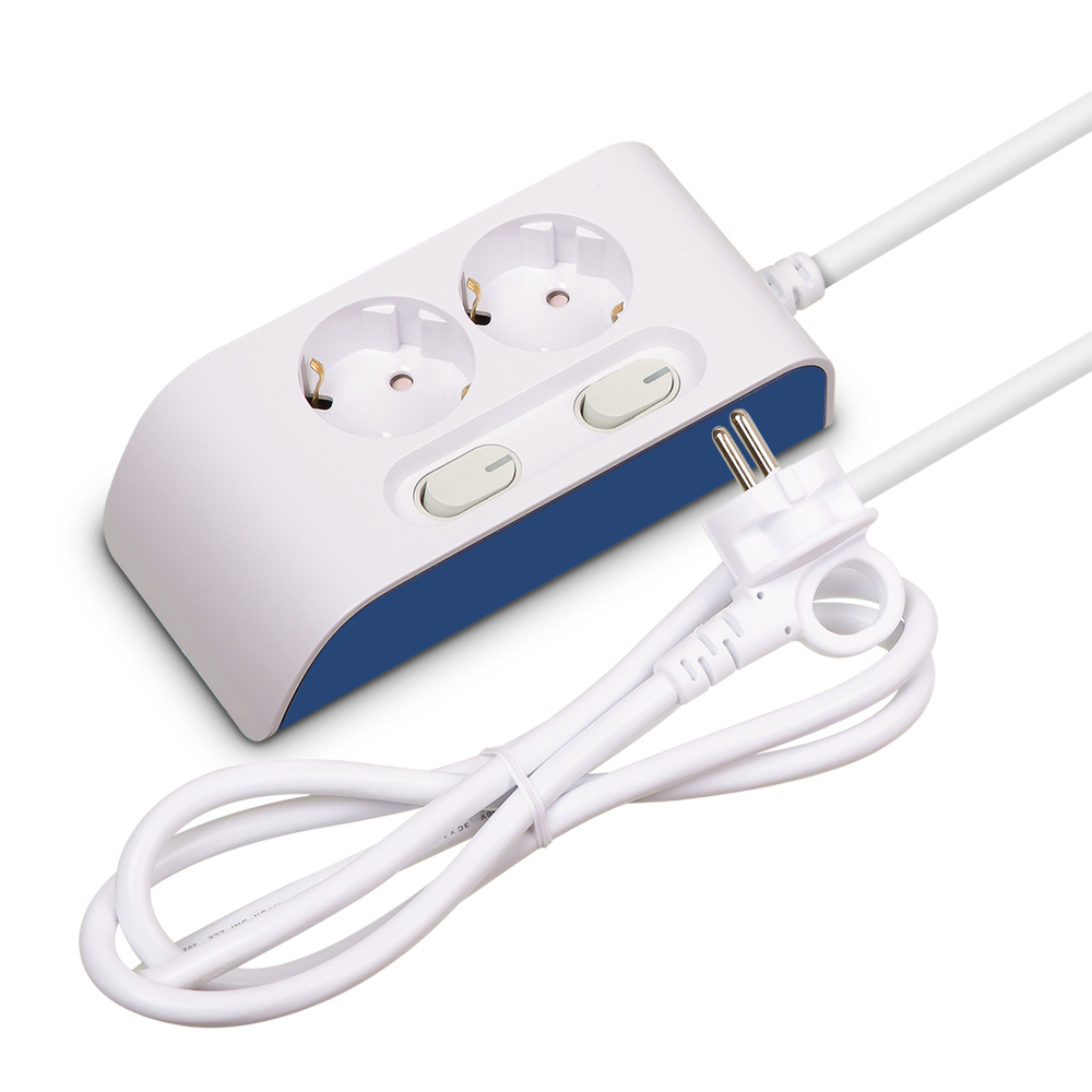 개별 멀티탭 2구 5M 16A 국산 멀티콘센트 현대 하이탭