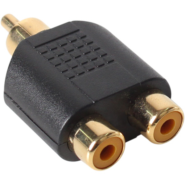 NETmate RCA(M)/2RCA(F) Y형 젠더