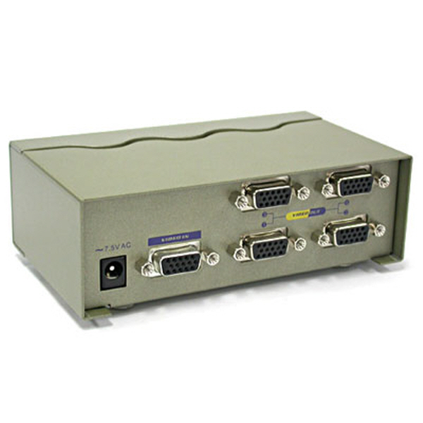 NETmate VS-814PF 초고해상도 1:4 모니터 분배기