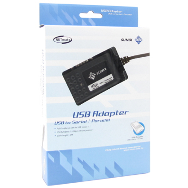 NETmate UTM1925 USB to 시리얼/패러럴 변환기