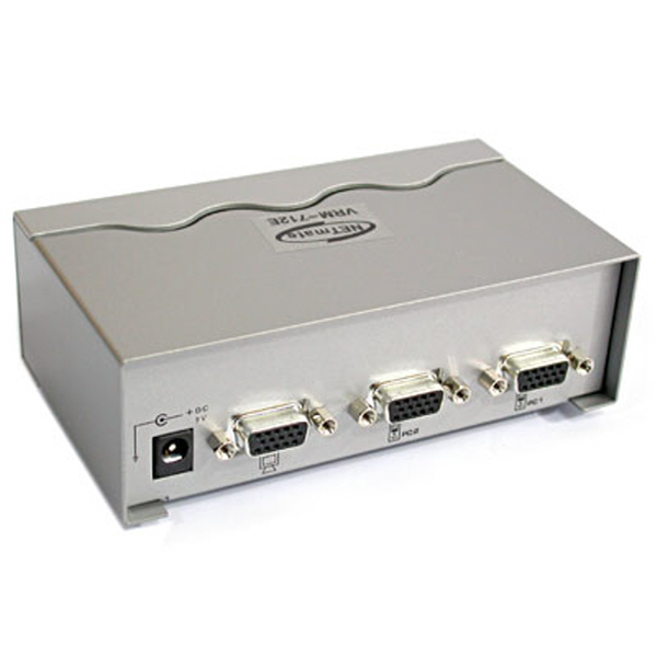 NETmate VRM-712E 고해상도 2:1 모니터 수동선택기
