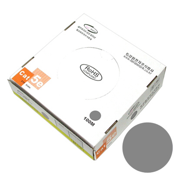 NETmate NMC-FTP01 FTP 케이블 CAT.5e Gray(단선 100m)