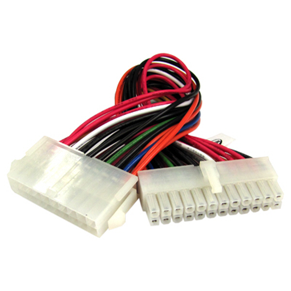 NETmate ATX Power 변환 케이블(20P-24P) / 20(M)-24(F)25Cm