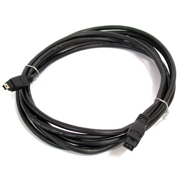NETmate NMCB-94M50 IEEE1394B 9P Bilingual to 4P 케이블 5m