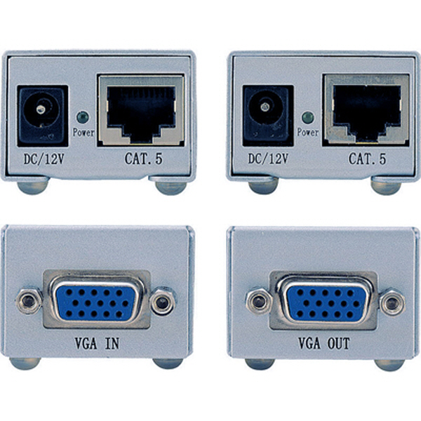 NETmate VGA-E  VGA 1:1 리피터(로컬 + 리모트)(180m)