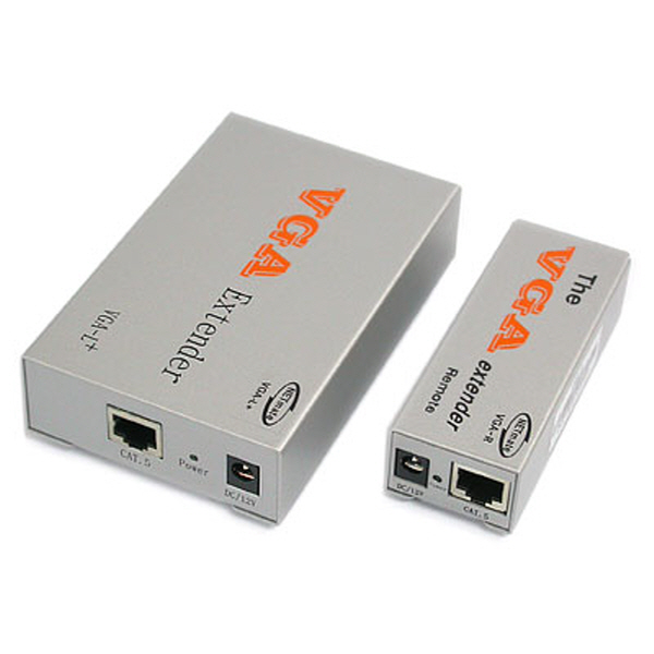 NETmate VGA-E Plus VGA 1:2 리피터(로컬 + 리모트)(180m)