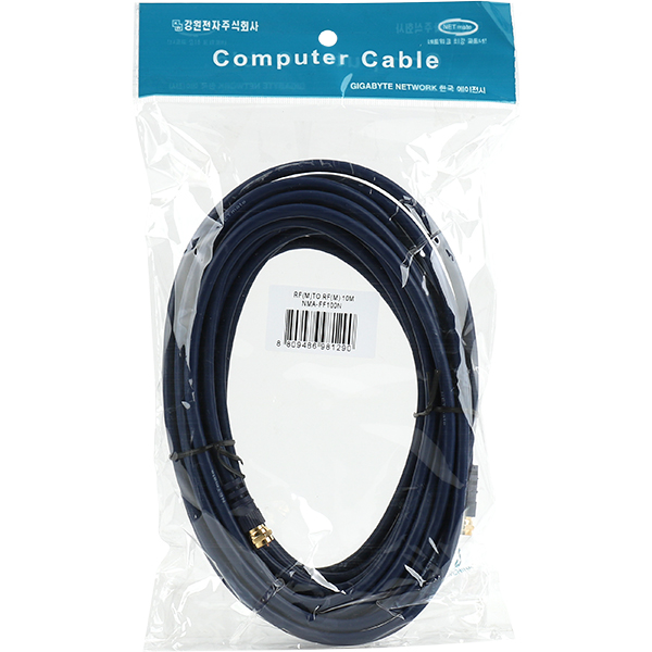 NETmate NMA-FF100N TV 안테나 케이블 10m