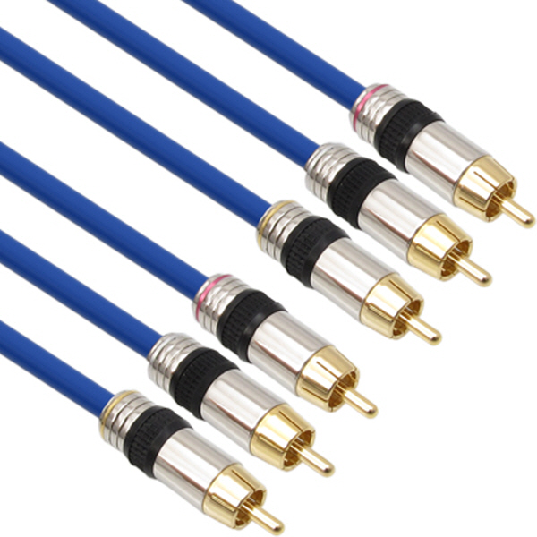 NETmate RCA 3선 케이블(6Ø) 5m