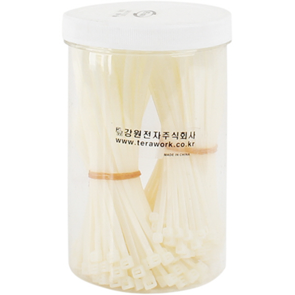 NETmate CTM-500 케이블 타이 밸류팩 (화이트 3종)