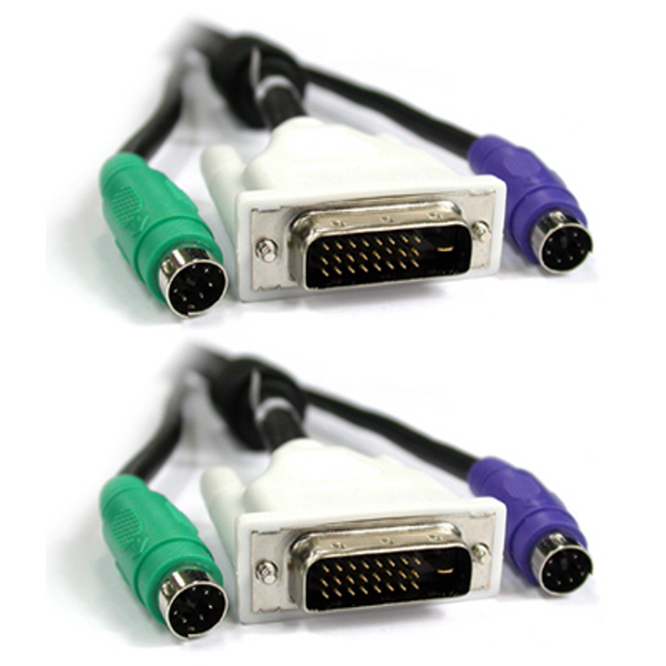 NETmate DVI KVM M/M 케이블 5m