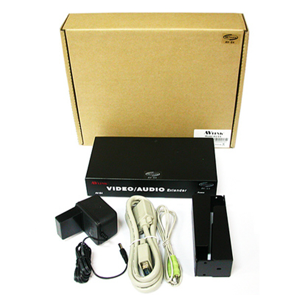 NETmate AV-E4 1:5 VGA/AUDIO 리피터