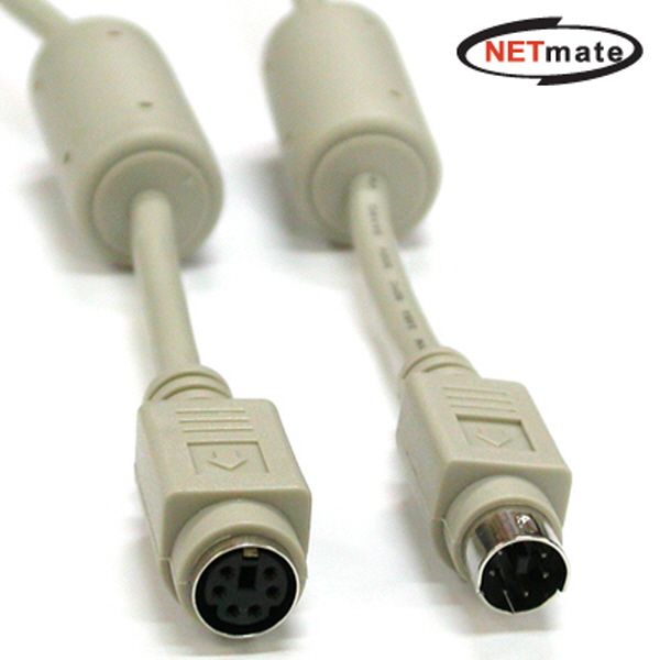 NETmate NMC-PS230F PS2 연장(M/F) Cable(노이즈 필터) 30m