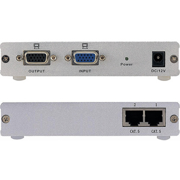 NETmate VGA-E2 VGA 1:3 리피터(로컬)(300m)