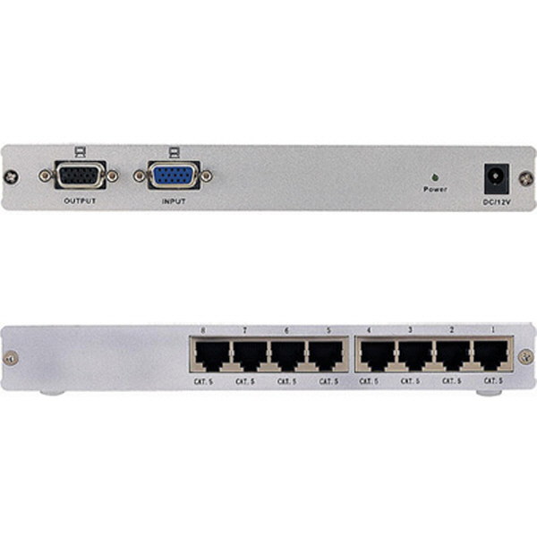 NETmate VGA-E8 1:9 VGA 리피터(300m)