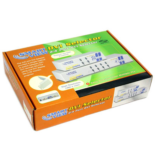 NETmate DRM-1714F PLUS 고해상도 DVI 4:1 모니터 수동선택기