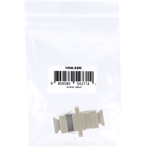 NETmate NMK-SSM SC Simplex 멀티모드 광어댑터(세라믹)