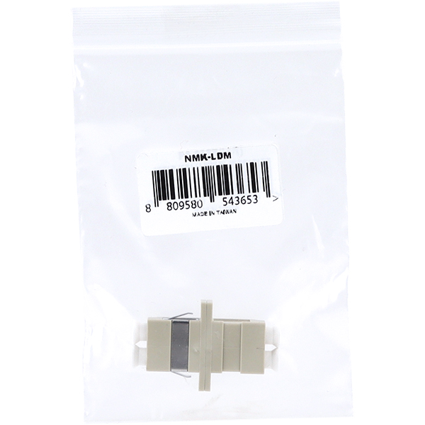 NETmate NMK-LDM LC Duplex 멀티모드 광어댑터(세라믹)