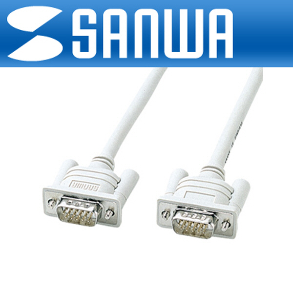 SANWA KB-HD154K RGB 모니터 케이블 4m (21”이하)