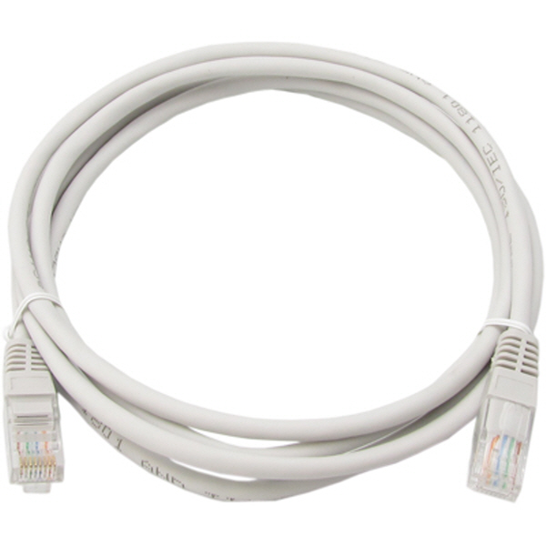 NETmate NMC-U505G CAT.5E UTP다이렉트 케이블(그레이) 0.5m