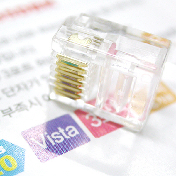 PLUG MASTER P6-001 6P6C RJ-12 플러그(100개)