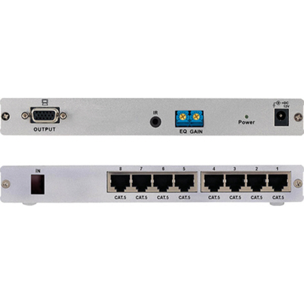 NETmate CRM-801 8:1 리피터형 모니터 선택기(Remote unit)