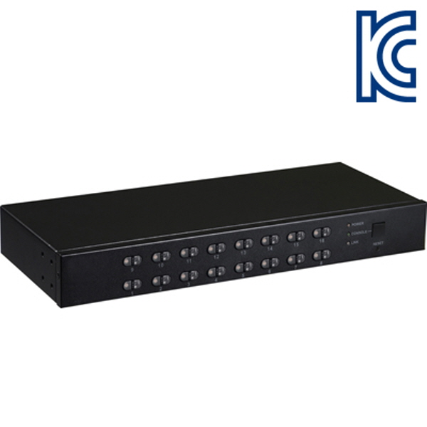 NETmate CK-1016 CAT5 PS/2 KVM 16:1 스위치