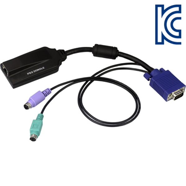 NETmate DGP-01 CAT5 KVM 스위치 PS/2 Dongle