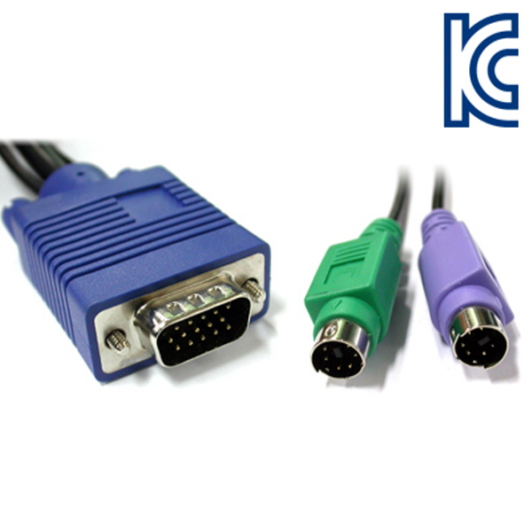 NETmate DGP-01 CAT5 KVM 스위치 PS/2 Dongle