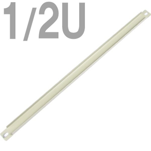 NETmate CYPN-1/2U(Ivory) 허브랙 블랭크 판넬(½U/아이보리)