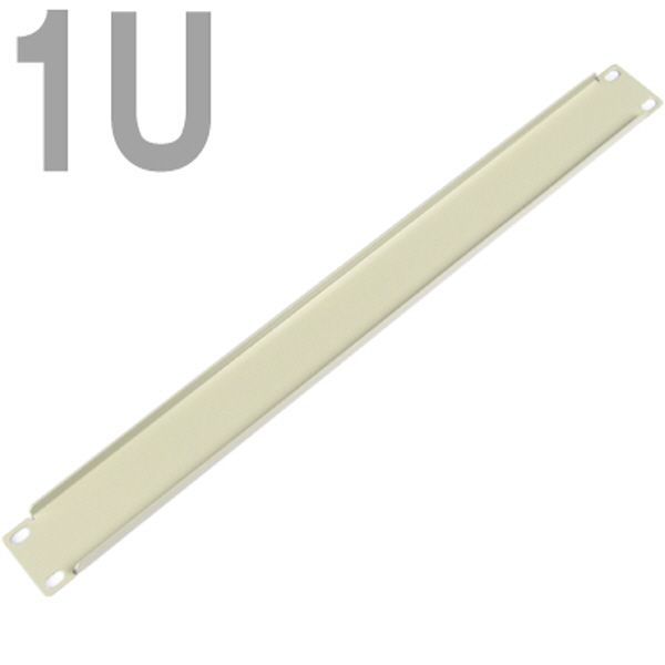 NETmate CYPN-1U(Ivory) 허브랙 블랭크 판넬(1U/아이보리)