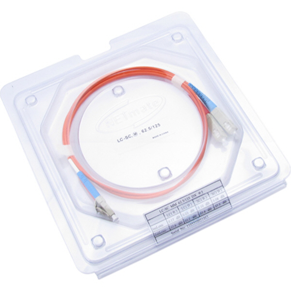 NETmate NMC-LS210M 광점퍼코드 LC-SC-2C-멀티모드 10m