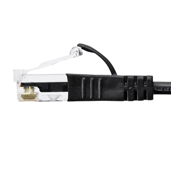 SANWA KB-SL6-005BK CAT.6 UTP다이렉트 초슬림 케이블 0.5m