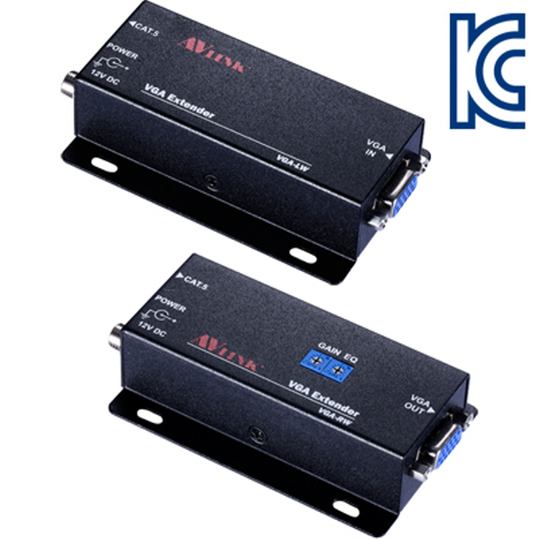 NETmate VGA-EW VGA 1:1 벽걸이형 리피터(로컬 + 리모트)(180m)