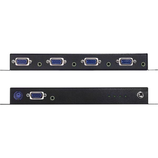 NETmate VRM-14AW 고해상도 4:1 모니터 수동선택기(벽걸이형/오디오포함)