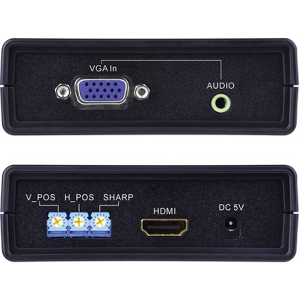 NETmate VH-01 VGA(RGB) + Stereo to HDMI 컨버터