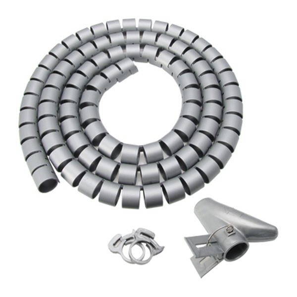 NETmate NMWB-A20DG 매직 케이블 1.5m (20mm/다크그레이)