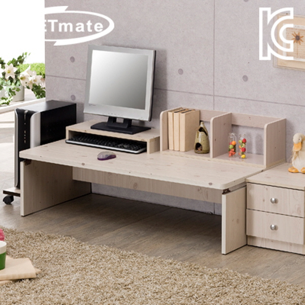 NETmate NMK-OCD14 좌식 책상 (1200x600x320/워시)