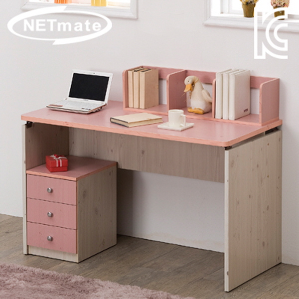 NETmate NMK-OCD20 입식 책상 (1200x600x720/핑크)