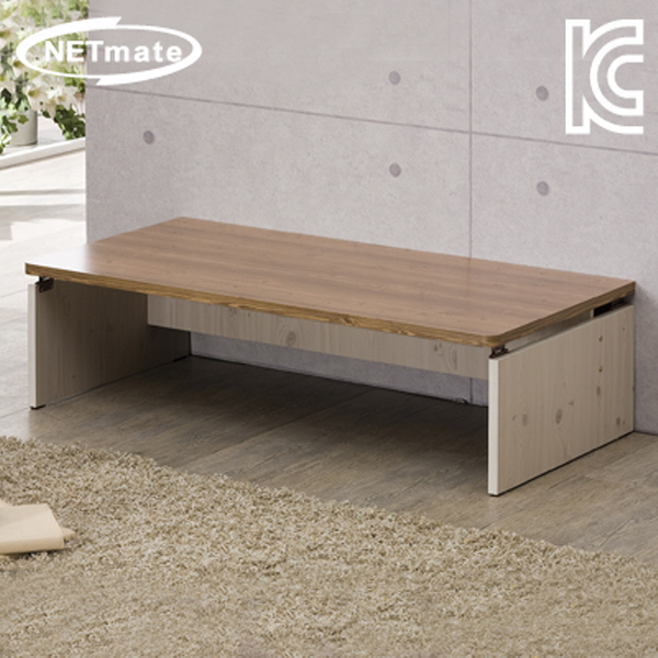 NETmate NMK-OCD22 좌식 책상 (1500x600x320/엔틱)