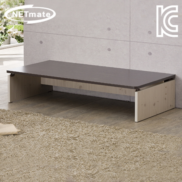 NETmate NMK-OCD23 좌식 책상 (1500x600x320/월넛)