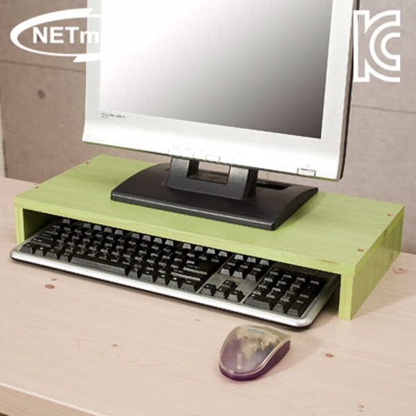 NETmate NMK-OMS01 1단 모니터 받침대 (그린)