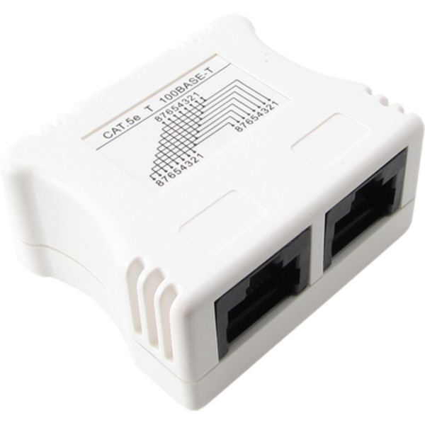 PLUG MASTER NMC-PM05Y CAT.5E UTP 8P8C Y형 고급 커플러