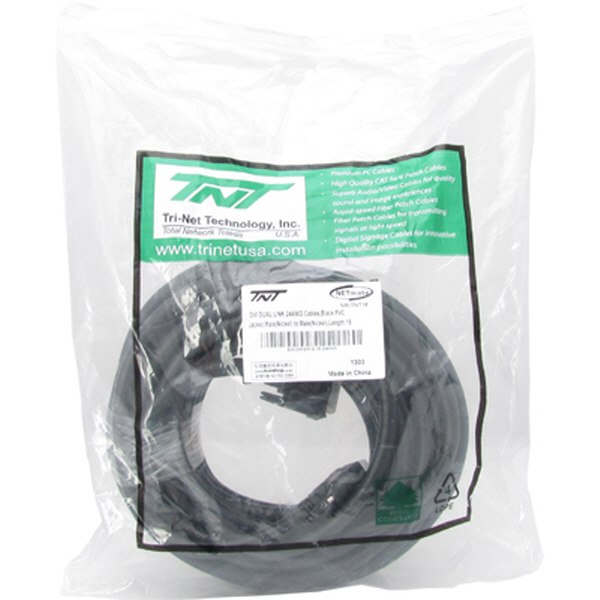 TNT NM-TNT18 DVI-D 듀얼 케이블 15m