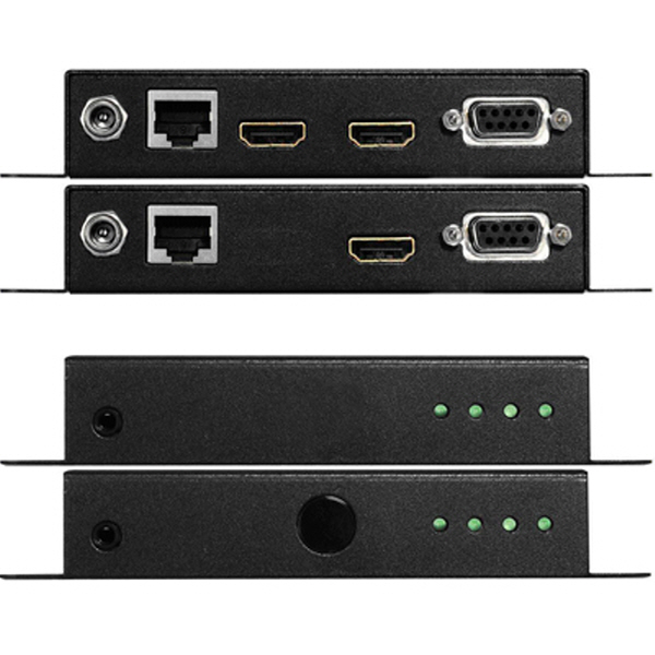 NETmate HDMI-EXW HDMI+RS232 1:1 리피터(로컬 + 리모트)(100m)(IR 컨트롤)