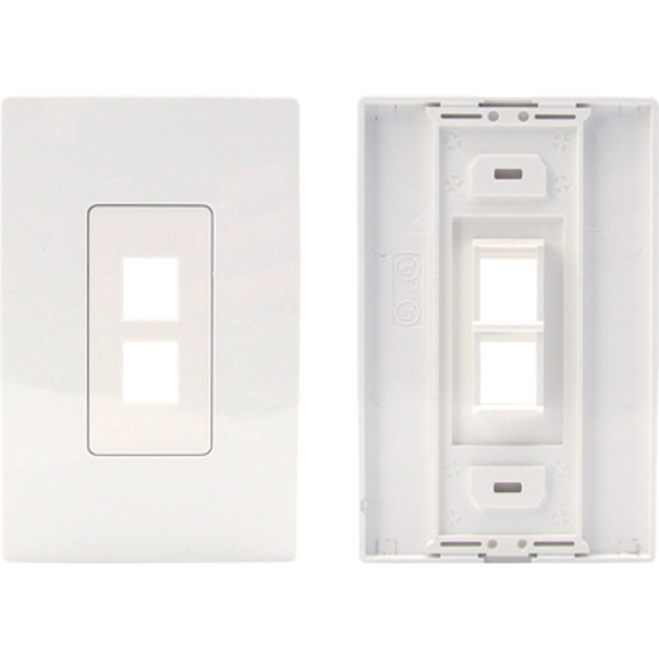 TNT NM-TNT57 아울렛 2포트 페이스 플레이트