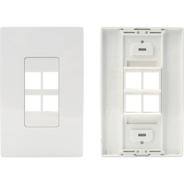 TNT NM-TNT59 아울렛 4포트 페이스 플레이트