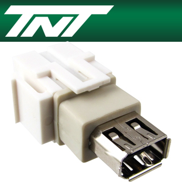 TNT NM-TNT32 IEEE1394A 6P F/F 스냅인 멀티미디어 모듈