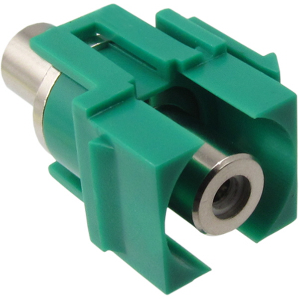 TNT NM-TNT36 RCA F/F 스냅인 멀티미디어 모듈(그린)